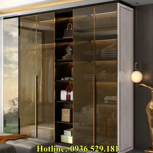 TỦ QUẦN ÁO NHÔM KÍNH 