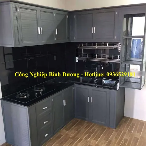 TỦ BẾP NHÔM KÍNH - BẢO HÀNH TỪ 24 - 36 THÁNG, BÁO GIÁ RẺ CẠNH TRANH 
