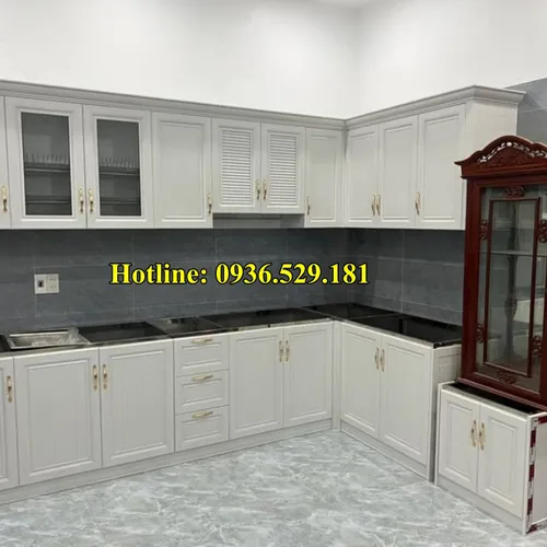 TỦ BẾP NHÔM KÍNH - BẢO HÀNH TỪ 24 - 36 THÁNG, BÁO GIÁ RẺ CẠNH TRANH 