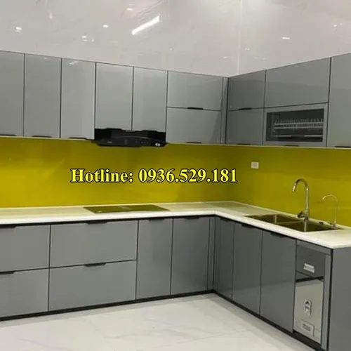 TỦ BẾP NHÔM KÍNH - BẢO HÀNH TỪ 24 - 36 THÁNG, BÁO GIÁ RẺ CẠNH TRANH 