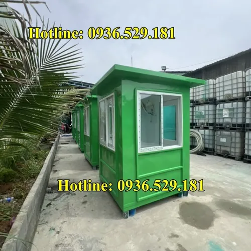 CABIN BẢO VỆ GIÁ RẺ - Bảo hành 24 tháng, Tuổi thọ sử dụng từ 15 - 20 năm 