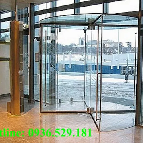 CỬA XOAY TRỤC GIỮA 