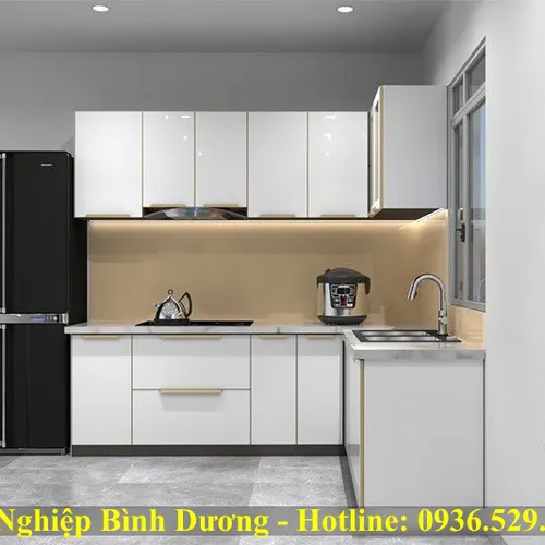 TỦ BẾP NHÔM KÍNH - BÁO GIÁ THI CÔNG TẠI BÌNH DƯƠNG, TP.HCM, TÂY NINH, BÌNH PHƯỚC...