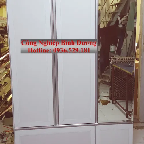 TỦ QUẦN ÁO NHÔM KÍNH GIÁ RẺ BẢO HÀNH 24 THÁNG - CUNG CẤP TOÀN QUỐC 