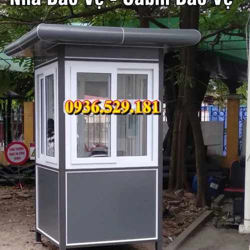 NHÀ BẢO VỆ NHÔM KÍNH