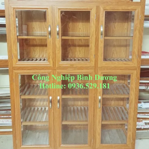 Tủ Chén Nhôm Kính– Giải Pháp Tối Ưu Cho Không Gian Bếp Nhỏ