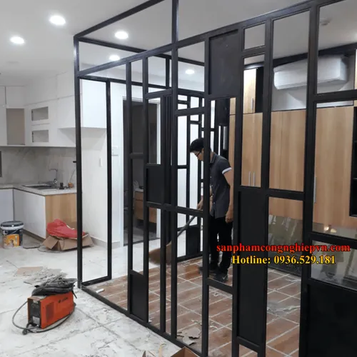 VÁCH NGĂN NHÔM KÍNH - THI CÔNG TỪ CÔNG TY CÔNG NGHIỆP BÌNH DƯƠNG UY TÍN VÀ BẢO HÀNH LÂU DÀI - HOTLINE 0936.529.181