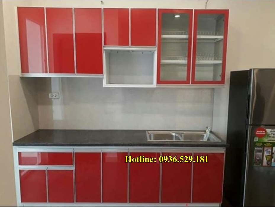 tủ bếp nhôm bình dương