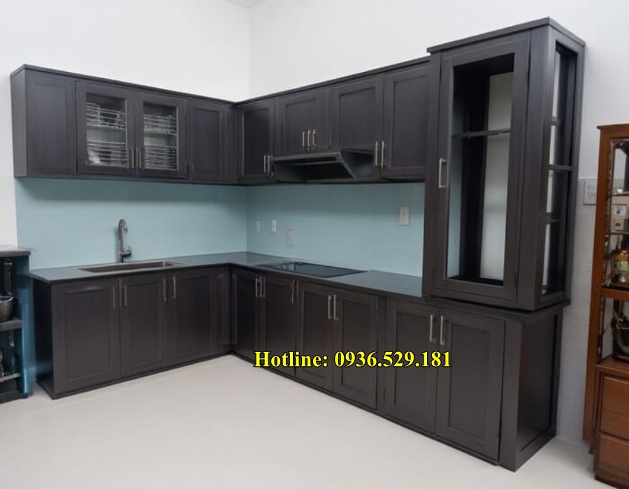 tủ bếp nhôm Xingfa Bình dương