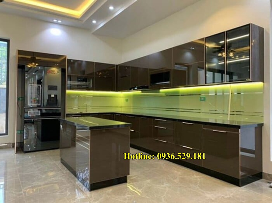 tủ bếp nhôm giá rẻ