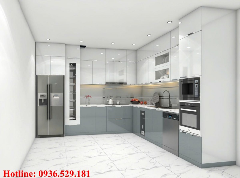 tủ bếp nhôm kính tp hcm