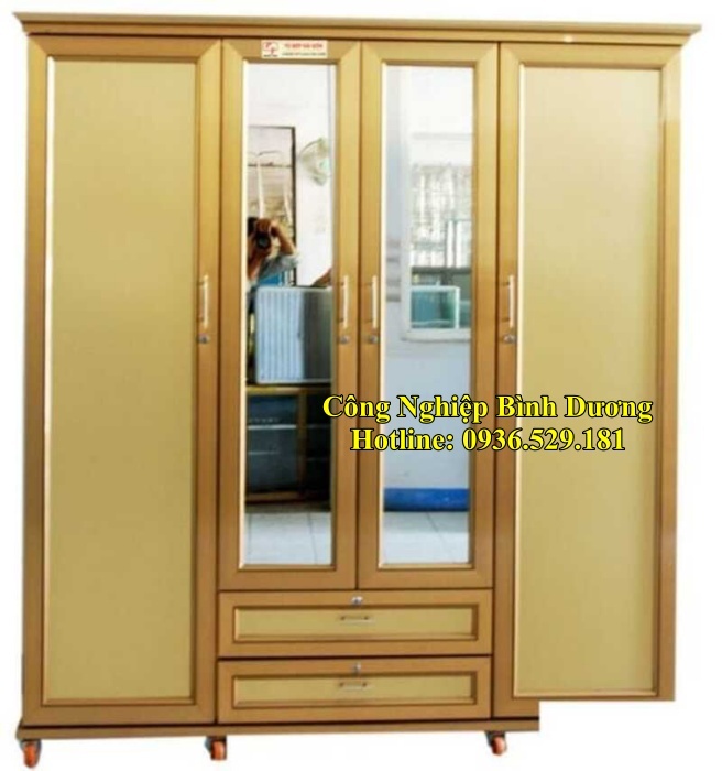 tủ nhôm đựng quần áo