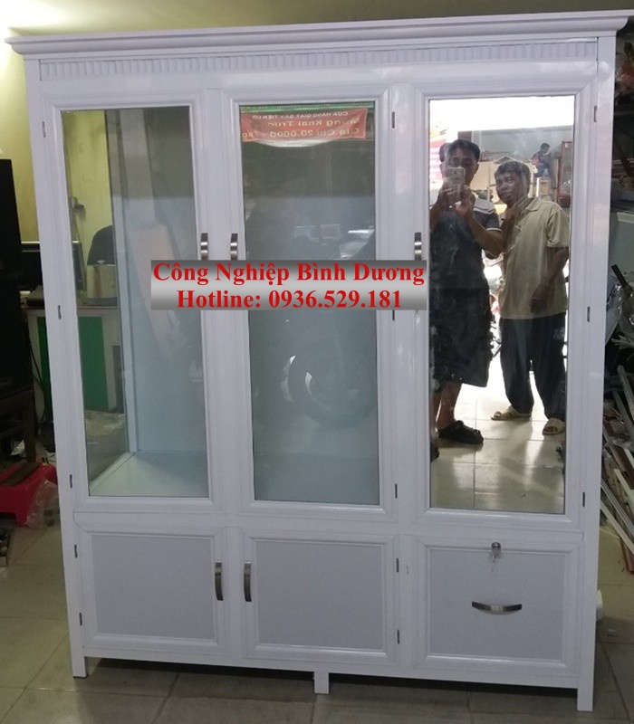 tủ nhôm quần áo bình dương
