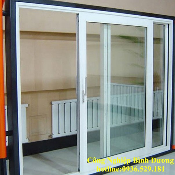 vách ngăn nhôm kính cửa lùa