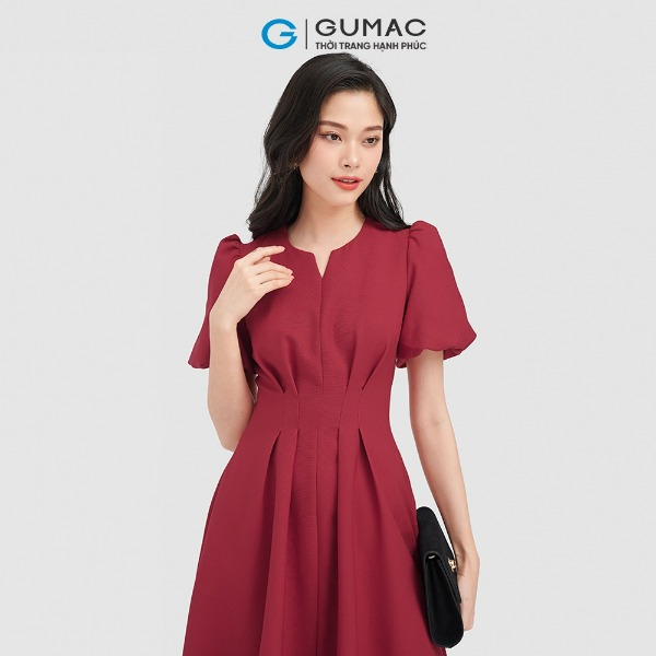 Đầm tay bí chiết ly thời trang GUMAC Đầm tay bí chiết ly thời trang GUMAC