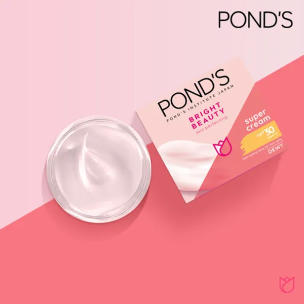 Combo Kem Dưỡng Da Pond's White Beauty Trắng Mịn Không Tỳ Vết Ngày Và Đêm (50g x 2)