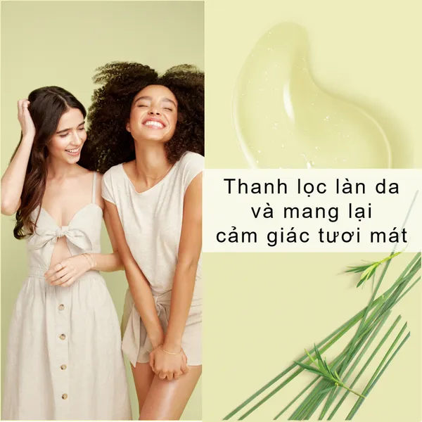 Sữa tắm Love Beauty And Planet detox sạch sâu lưu hương thanh mát với 100% tinh dầu tràm trà Úc