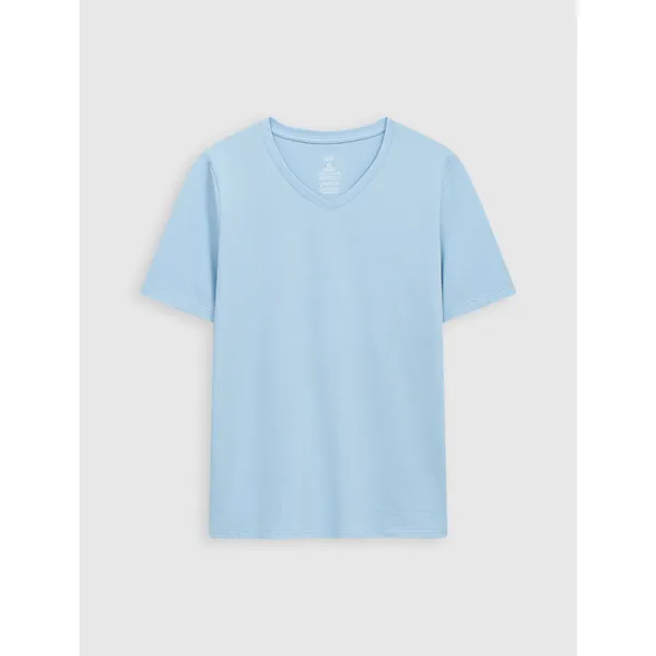 Áo phông nữ CANIFA chất liệu cotton cổ tim tay cộc