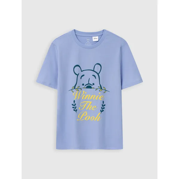 Áo phông nữ CANIFA in Winnie the Pooh chất liệu 100% cotton