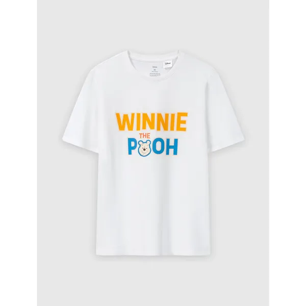Áo phông nữ CANIFA in Winnie the Pooh chất liệu 100% cotton