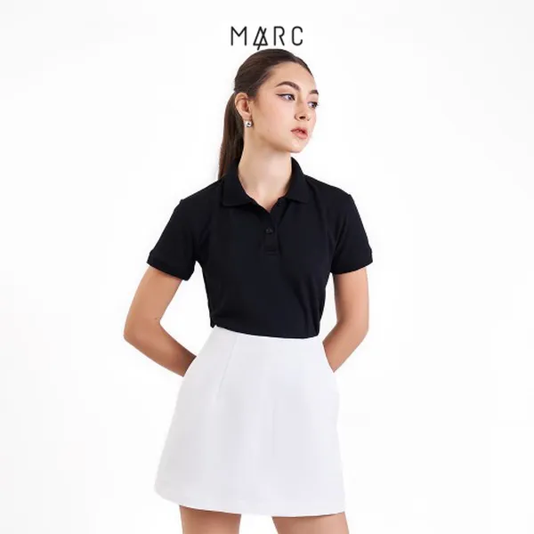 Chân váy chữ A nữ MARC FASHION skort cơ bản 2 túi