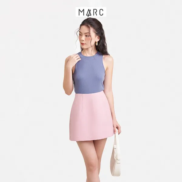 Chân váy chữ A nữ MARC FASHION skort cơ bản 2 túi