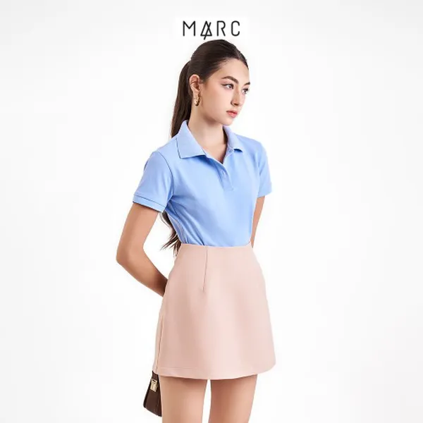 Chân váy chữ A nữ MARC FASHION skort cơ bản 2 túi