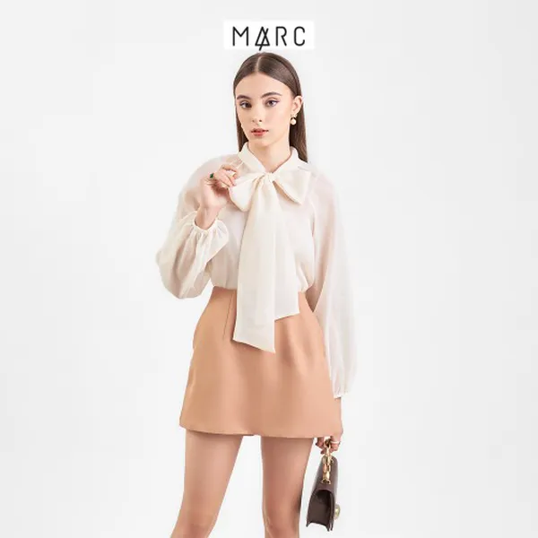 Chân váy chữ A nữ MARC FASHION skort cơ bản 2 túi