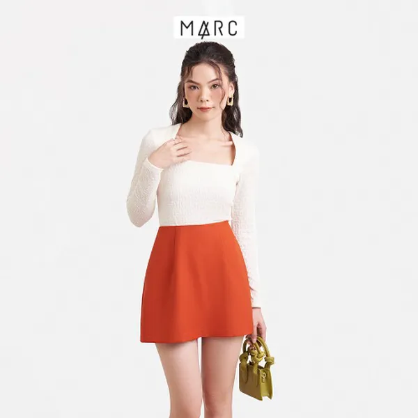 Chân váy chữ A nữ MARC FASHION skort cơ bản 2 túi