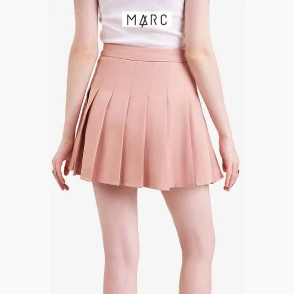 Chân váy mini tennis ngắn nữ MARC FASHION cơ bản xếp ly dáng xòe