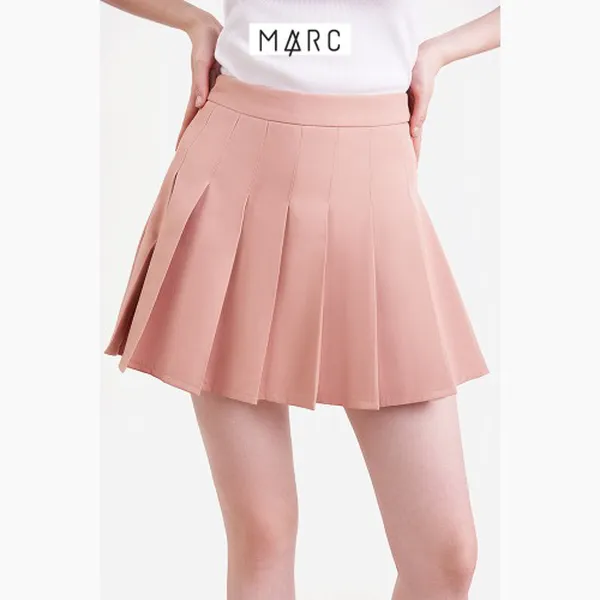 Chân váy mini tennis ngắn nữ MARC FASHION cơ bản xếp ly dáng xòe