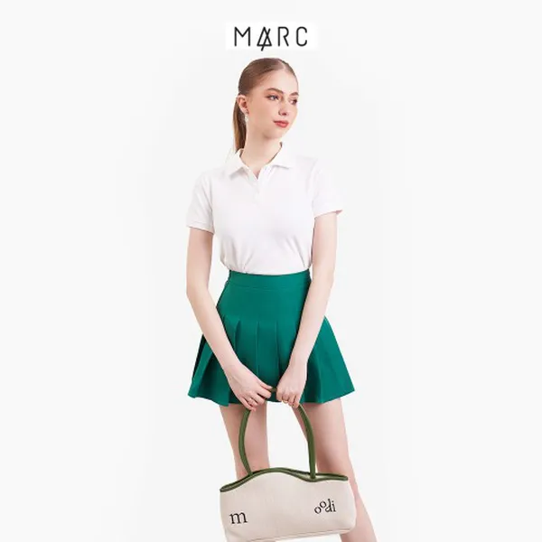 Chân váy mini tennis ngắn nữ MARC FASHION cơ bản xếp ly dáng xòe