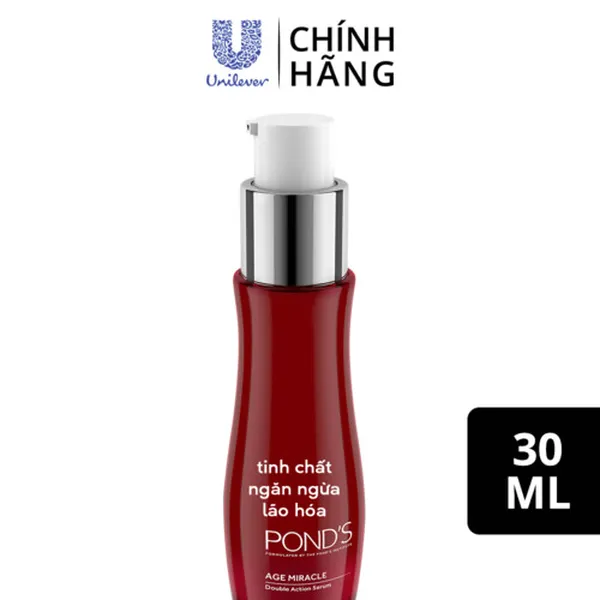 Serum tinh chất chống lão hóa giảm nếp nhăn POND'S Age Miracle Hya-Collagen Fillter Retinol-C 30ml