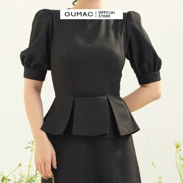 Đầm bèo phối eo thời trang GUMAC