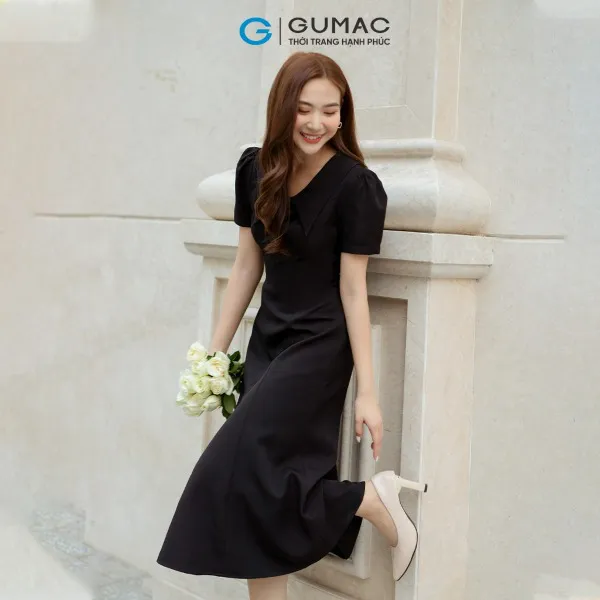 Đầm đuôi cá dáng midi GUMAC