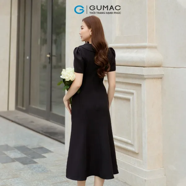 Đầm đuôi cá dáng midi GUMAC