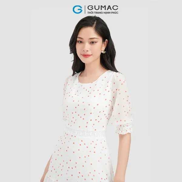Đầm hoa tay lỡ GUMAC