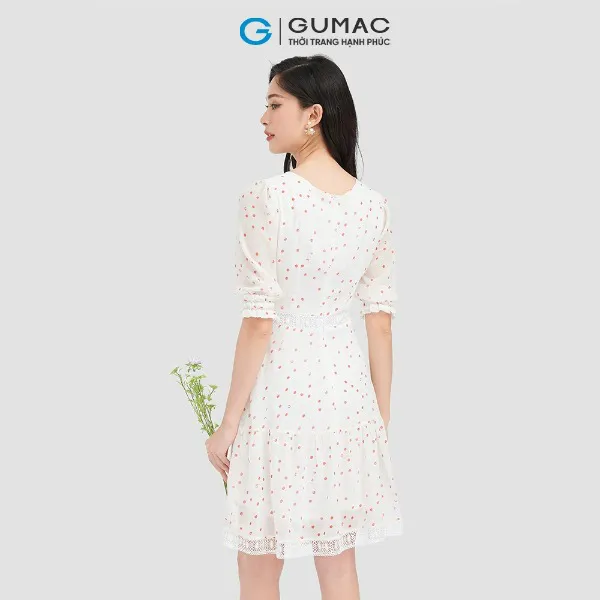 Đầm hoa tay lỡ GUMAC
