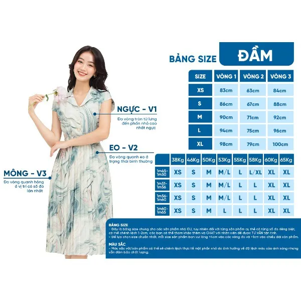 Đầm tay bí chiết ly thời trang GUMAC