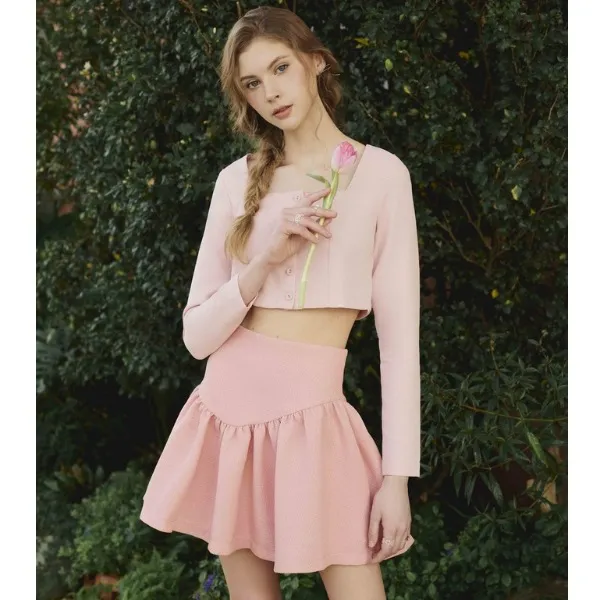 Váy nữ MARC FASHION bố mini rã hông