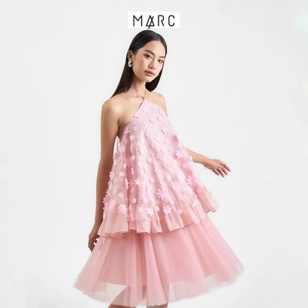 Váy nữ MARC FASHION lưới xoè nhiều lớp