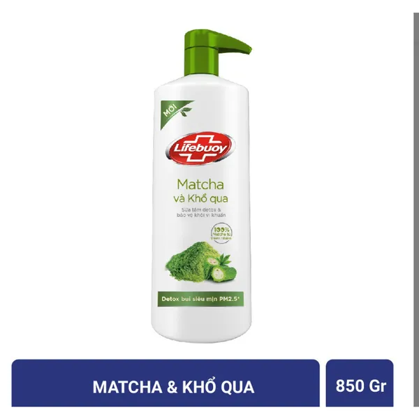 Sữa tắm LIFEBUOY 800g với Ion bạc cùng đề kháng da