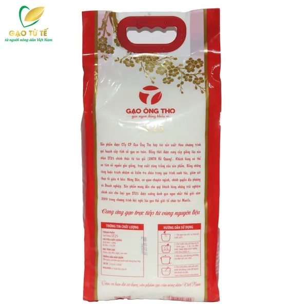 GẠO ÔNG THỌ - ST25 TÚI 5KG