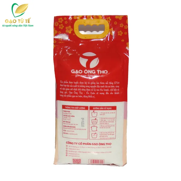 GẠO ÔNG THỌ - ÉN XUÂN TÚI 5KG