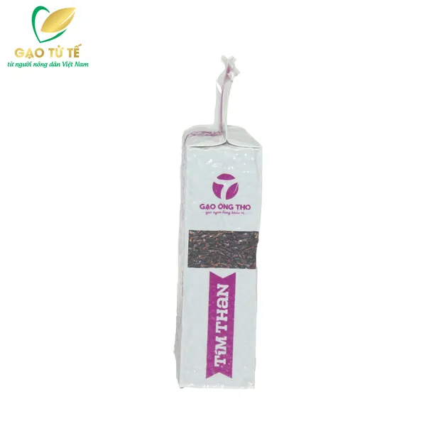 GẠO ÔNG THỌ - GẠO LỨT TÍM THAN - TÚI 1KG