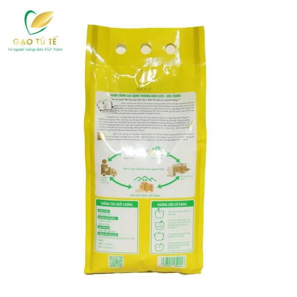 GẠO TỬ TẾ - ST 25 - TÚI 5KG