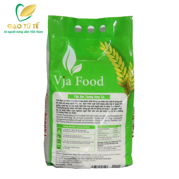 GẠO TÁM NON THƯỢNG HẠNG -  TÚI 5KG
