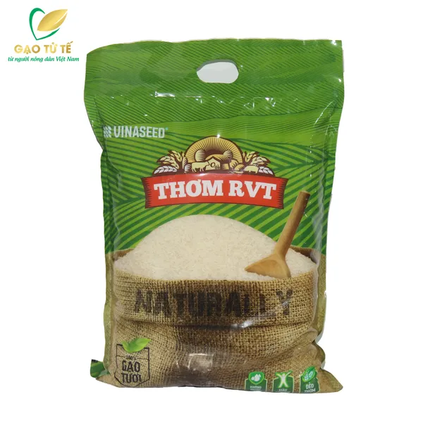 GẠO THƠM RVT - TÚI 5KG