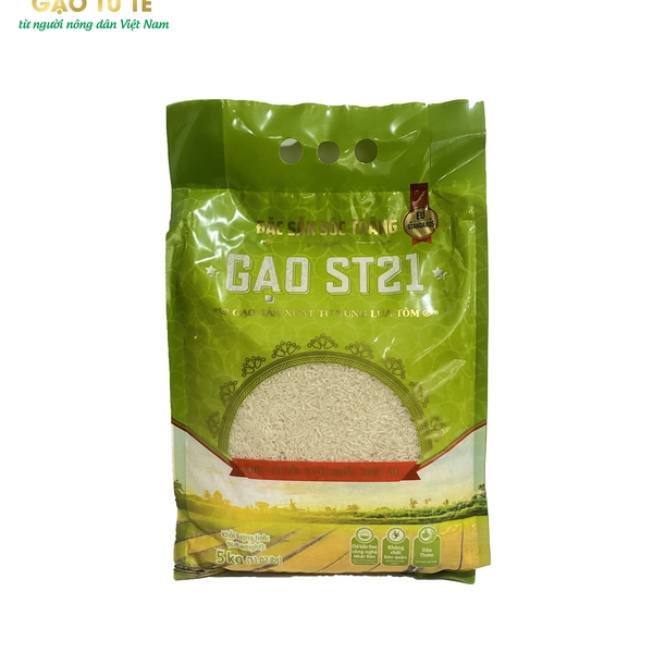 GẠO ST21 VINASEED TÚI 5KG