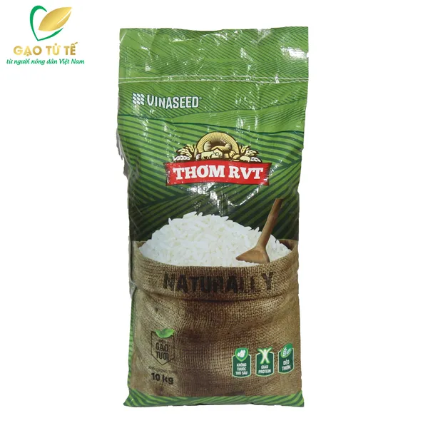 GẠO THƠM RVT - TÚI 10KG